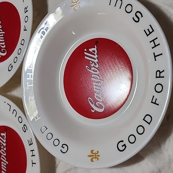 CAMPBELLS SOUP 🍲 🥣 BOWLS. * SET OF 3 * 🇫🇷 FRANCE - Picture 2 of 5